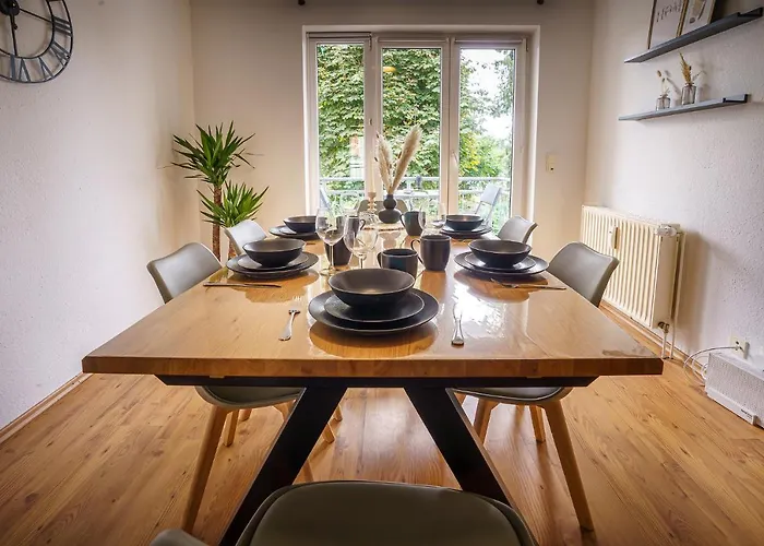 Appartement Immostay #2 -moderne Mit Zwei Balkonen, Wlan & Parkmoeglichkeit *